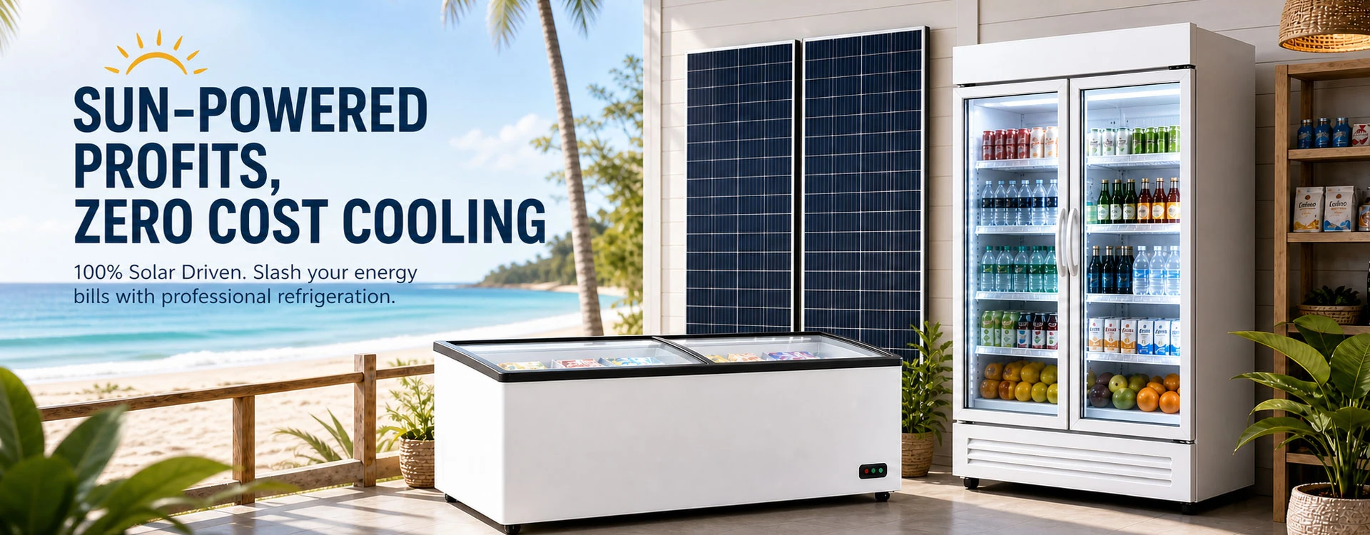 Edobo Solar Disply Freezer