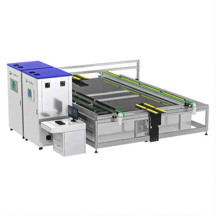 300MW double glass solar panel assembly line
