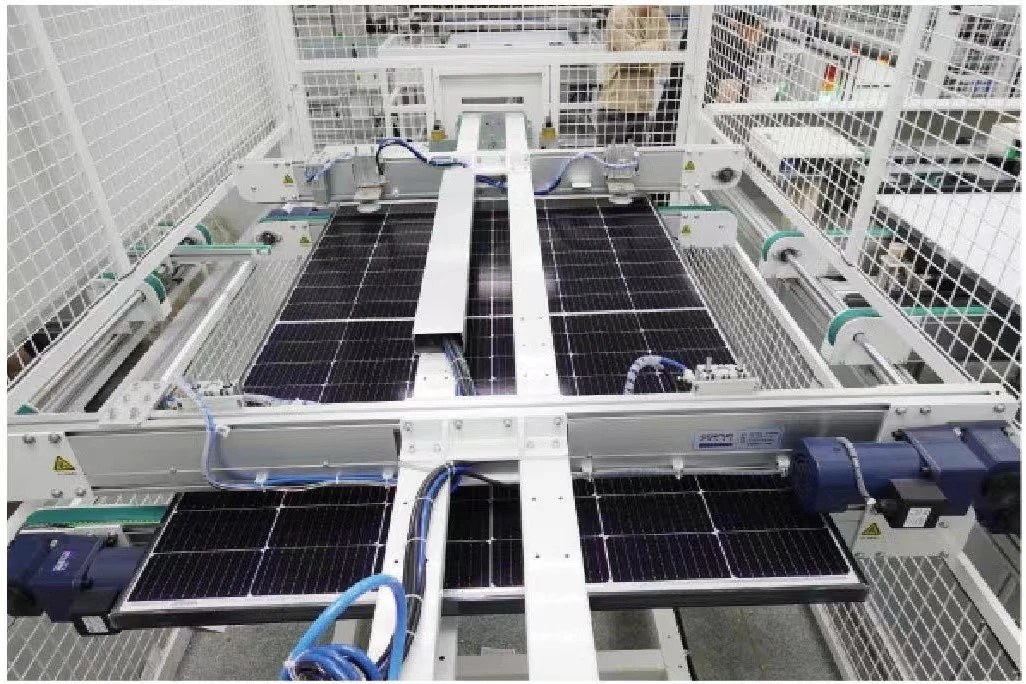 Solar Panels Production Line 180° turn over